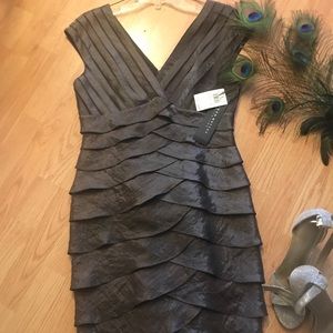 Short shutter tuck Beautiful dress. Never worn.